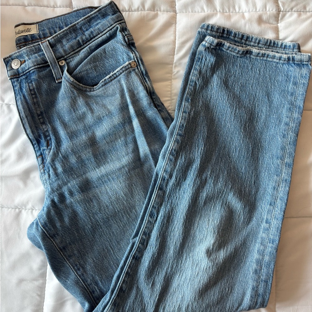 Madewell Mid-Rise Perfect Straight Jean